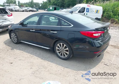 2016 Hyundai Sonata Limited from USA, damaged, VIN 5NPE34AFXGH284368